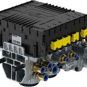 Модулятор EBS! прицепа Universal Standard, 2S/2M, c/пневматическим модулем, фитинги