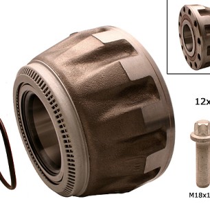 Ступица в сборе D82x113.5/M18x1.5/D168 \SAF
